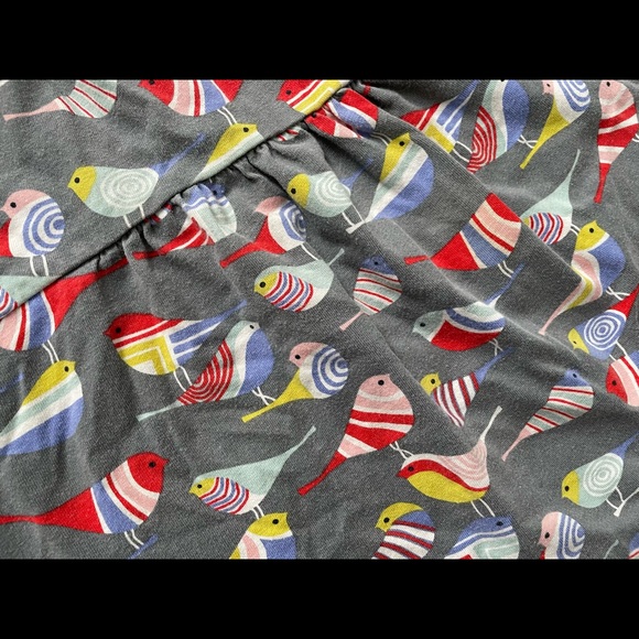 Tea Collection Colourful Bird Dress Sz 5 Yrs EUC - Picture 5 of 5